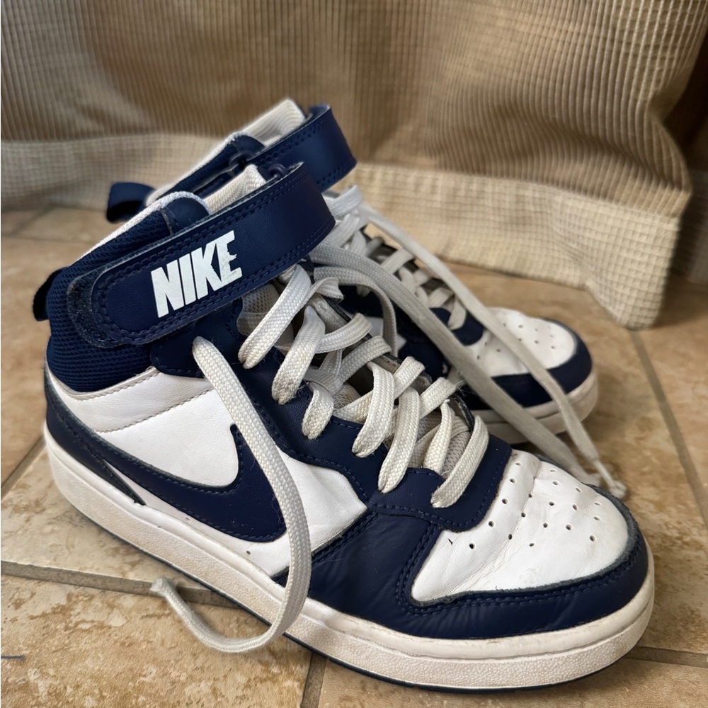 Nike Kids Court Borough Mid 2 - Navy